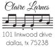 Music Staff Square Address Labels Image 2 of 2